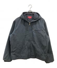 SUPREME×THRASHER（シュプリーム×スラッシャー）の古着「Thrasher Hooded Work Jacket」｜グレー