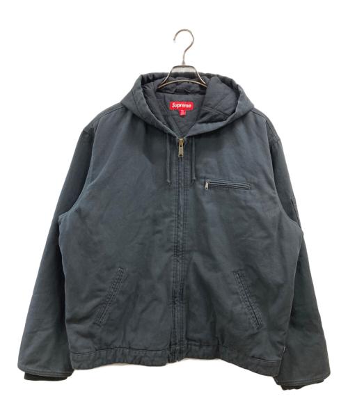 SUPREME（シュプリーム）SUPREME (シュプリーム) THRASHER (スラッシャー) Thrasher Hooded Work Jacket グレー サイズ:XXLの古着・服飾アイテム