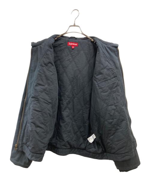 SUPREME（シュプリーム）SUPREME (シュプリーム) THRASHER (スラッシャー) Thrasher Hooded Work Jacket グレー サイズ:XXLの古着・服飾アイテム