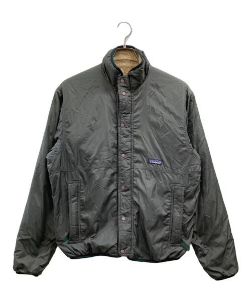 Patagonia（パタゴニア）Patagonia (パタゴニア) リバーシブル・グリセード・ジャケット ベージュ×グレー サイズ:Mの古着・服飾アイテム