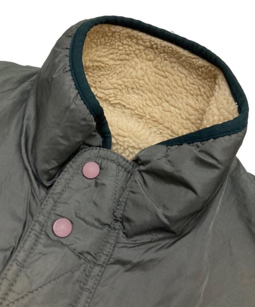 Patagonia（パタゴニア）Patagonia (パタゴニア) リバーシブル・グリセード・ジャケット ベージュ×グレー サイズ:Mの古着・服飾アイテム