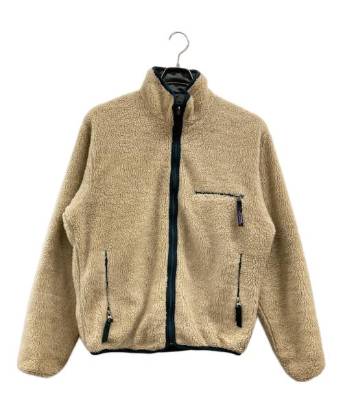 Patagonia（パタゴニア）Patagonia (パタゴニア) リバーシブル・グリセード・ジャケット ベージュ×グレー サイズ:Mの古着・服飾アイテム
