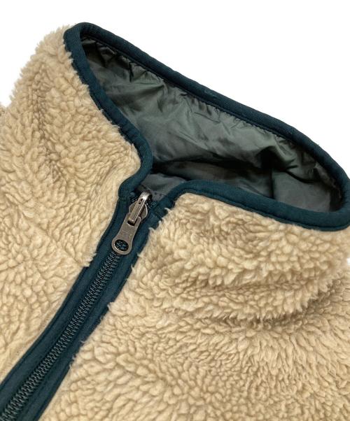 Patagonia（パタゴニア）Patagonia (パタゴニア) リバーシブル・グリセード・ジャケット ベージュ×グレー サイズ:Mの古着・服飾アイテム