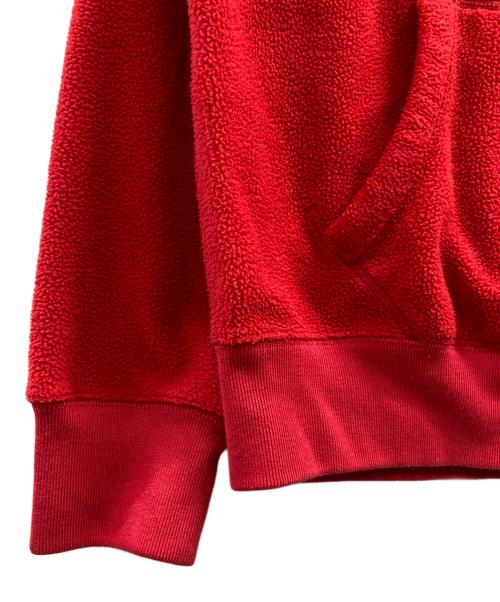 POLO RALPH LAUREN（ポロ・ラルフローレン）POLO RALPH LAUREN (ポロ・ラルフローレン) ボアロゴパーカー レッド サイズ:Mの古着・服飾アイテム