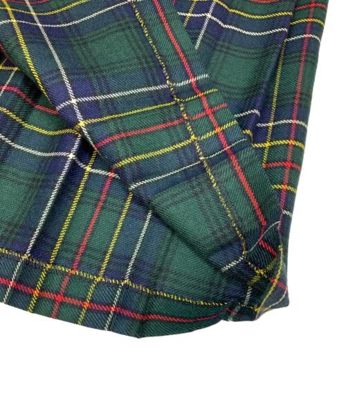 O'NEIL OF DUBLIN（オニール オブ ダブリン）O'NEIL OF DUBLIN (オニール オブ ダブリン) ラップスカート グリーン サイズ:GB8の古着・服飾アイテム