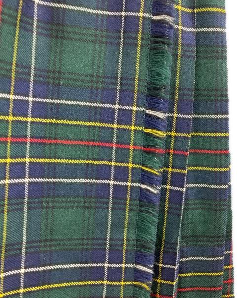 O'NEIL OF DUBLIN（オニール オブ ダブリン）O'NEIL OF DUBLIN (オニール オブ ダブリン) ラップスカート グリーン サイズ:GB8の古着・服飾アイテム