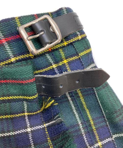 O'NEIL OF DUBLIN（オニール オブ ダブリン）O'NEIL OF DUBLIN (オニール オブ ダブリン) ラップスカート グリーン サイズ:GB8の古着・服飾アイテム