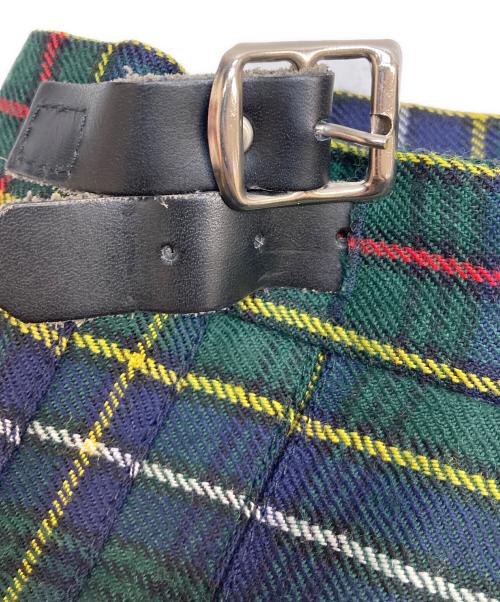 O'NEIL OF DUBLIN（オニール オブ ダブリン）O'NEIL OF DUBLIN (オニール オブ ダブリン) ラップスカート グリーン サイズ:GB8の古着・服飾アイテム