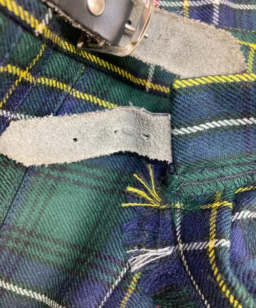 O'NEIL OF DUBLIN（オニール オブ ダブリン）O'NEIL OF DUBLIN (オニール オブ ダブリン) ラップスカート グリーン サイズ:GB8の古着・服飾アイテム