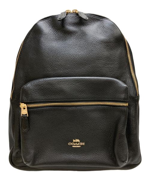 COACH（コーチ）COACH (コーチ) Charlie Backpack ブラックの古着・服飾アイテム