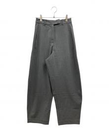 STUDIO DOE×TODAYFUL（スタジオドゥ×トゥデイフル）の古着「Cocoon Wide Trousers」｜グレー