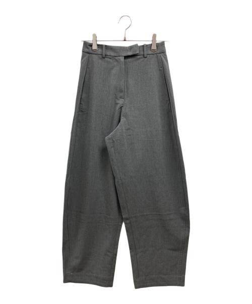 STUDIO DOE（スタジオドゥ）STUDIO DOE (スタジオドゥ) TODAYFUL (トゥデイフル) Cocoon Wide Trousers グレー サイズ:Sの古着・服飾アイテム