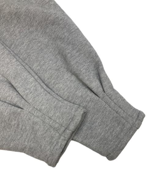 POPPY（ポピー）POPPY (ポピー) TULLE DOCKING HOODIE グレー サイズ:FREEの古着・服飾アイテム