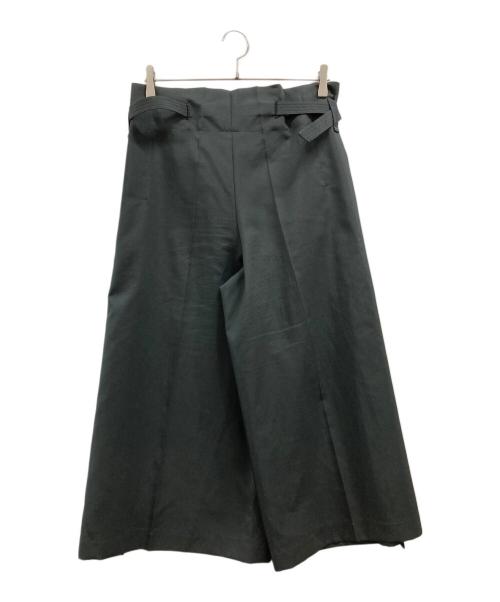 132 5. ISSEY MIYAKE（132 5. イッセイ ミヤケ）132 5. ISSEY MIYAKE (132 5. イッセイ ミヤケ) ラップスカート グリーン サイズ:3の古着・服飾アイテム