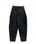 ISSEY MIYAKE (イッセイミヤケ) ウールテーパードパンツ ブラック サイズ:1：8000円