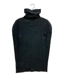 A-POC ABLE ISSEY MIYAKE（エイポック エイブル イッセイ ミヤケ）の古着「ハイネックカットソー」｜ブラック