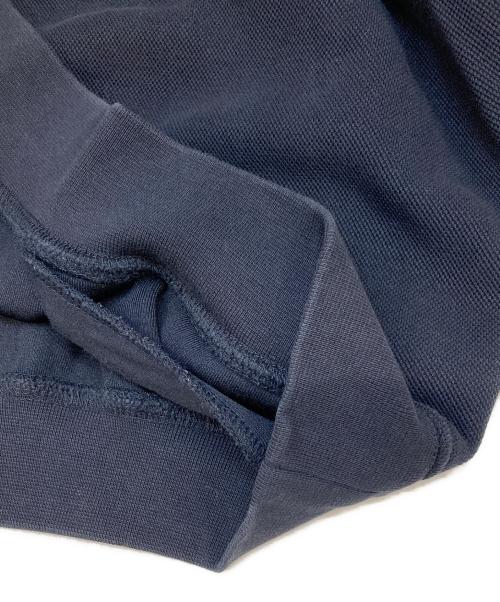 LACOSTE（ラコステ）LACOSTE (ラコステ) ダブルフェイス鹿の子ハーフジップジャケット ネイビー サイズ:US Mの古着・服飾アイテム