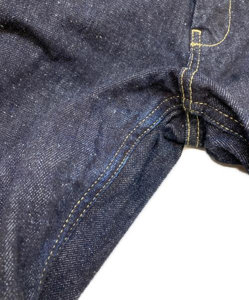 STUDIO NICHOLSON（スタジオ ニコルソン）STUDIO NICHOLSON (スタジオ ニコルソン) ISKOデニムパンツ ネイビー サイズ:Mの古着・服飾アイテム