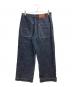 STUDIO NICHOLSON (スタジオ ニコルソン) ISKOデニムパンツ ネイビー サイズ:M：12000円