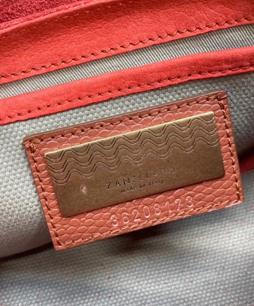 zanellato（ザネラート）zanellato (ザネラート) ターンロックミニショルダーバッグ レッドの古着・服飾アイテム