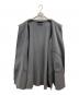 EMPORIO ARMANI (エンポリオ アルマーニ) ニットスタンドカラージャケット グレー サイズ:38：15000円