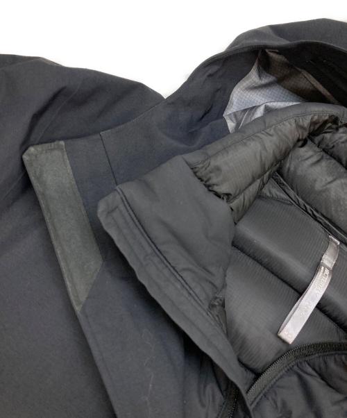 ARC'TERYX VEILANCE（アークテリクスヴェイランス）ARC'TERYX VEILANCE (アークテリクスヴェイランス) PATROL DOWN COAT ブラック サイズ:Mの古着・服飾アイテム