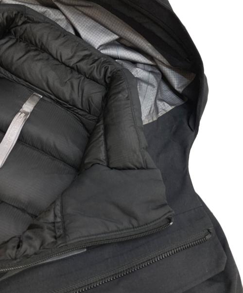 ARC'TERYX VEILANCE（アークテリクスヴェイランス）ARC'TERYX VEILANCE (アークテリクスヴェイランス) PATROL DOWN COAT ブラック サイズ:Mの古着・服飾アイテム