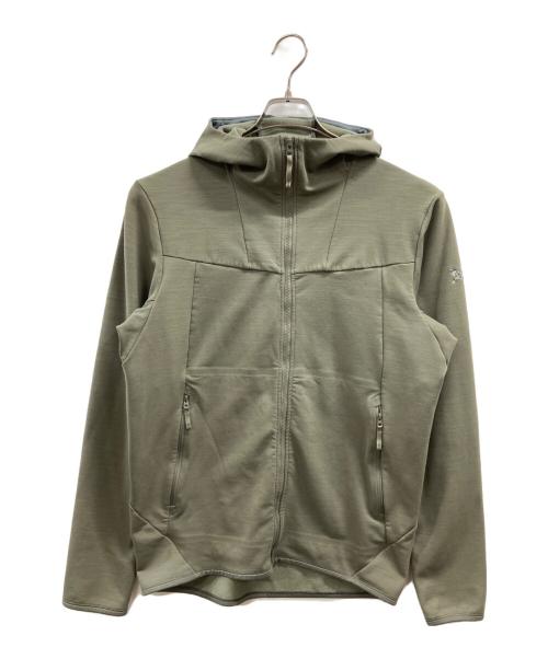 ARC'TERYX（アークテリクス）ARC'TERYX (アークテリクス) KYANITE AR TECH WOOL HOODY オリーブ サイズ:Mの古着・服飾アイテム