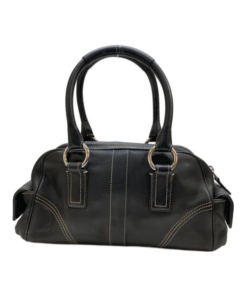 COACH（コーチ）COACH (コーチ) ソーホーミニボストンバッグ ブラックの古着・服飾アイテム