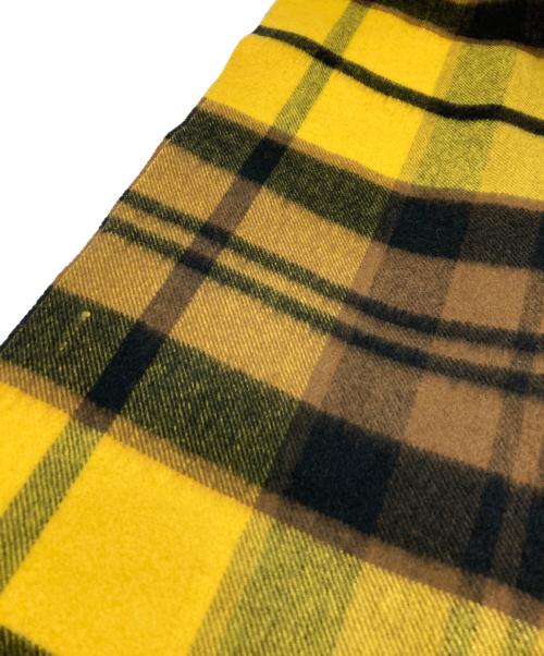 JOHNSTONS OF ELGIN（ジョンストンズ オブ エルガン）JOHNSTONS OF ELGIN (ジョンストンズ オブ エルガン) カシミヤブレンドマフラー イエローの古着・服飾アイテム
