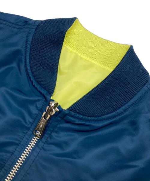DIESEL（ディーゼル）DIESEL (ディーゼル) J-MATT/リバーシブルジャケット ネイビー×イエロー サイズ:44の古着・服飾アイテム