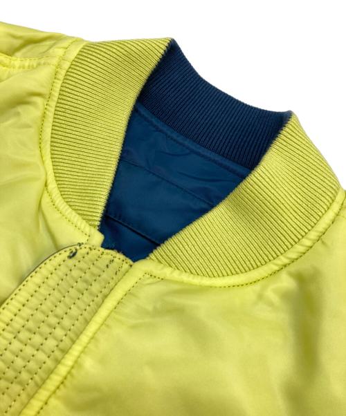 DIESEL（ディーゼル）DIESEL (ディーゼル) J-MATT/リバーシブルジャケット ネイビー×イエロー サイズ:44の古着・服飾アイテム