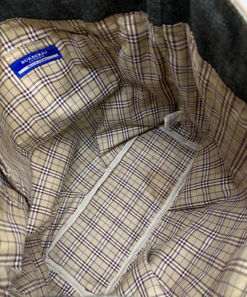 BURBERRY BLUE LABEL（バーバリー ブルー レーベル）BURBERRY BLUE LABEL (バーバリー ブルー レーベル) デニムワンショルダーバッグ インディゴの古着・服飾アイテム