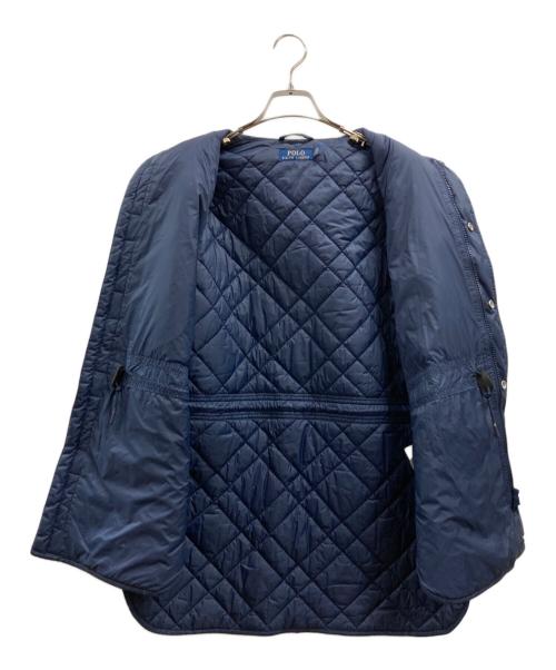 POLO RALPH LAUREN（ポロ・ラルフローレン）POLO RALPH LAUREN (ポロ・ラルフローレン) キルティングジャケット ネイビー サイズ:Mの古着・服飾アイテム