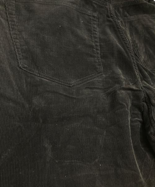everyone（エブリワン）everyone (エブリワン) wide straight corduroy trousers ブラック サイズ:Lの古着・服飾アイテム