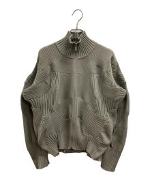 ISSEY MIYAKE（イッセイミヤケ）の古着「KONE KONE ジップアップ ブルゾン」｜オリーブ