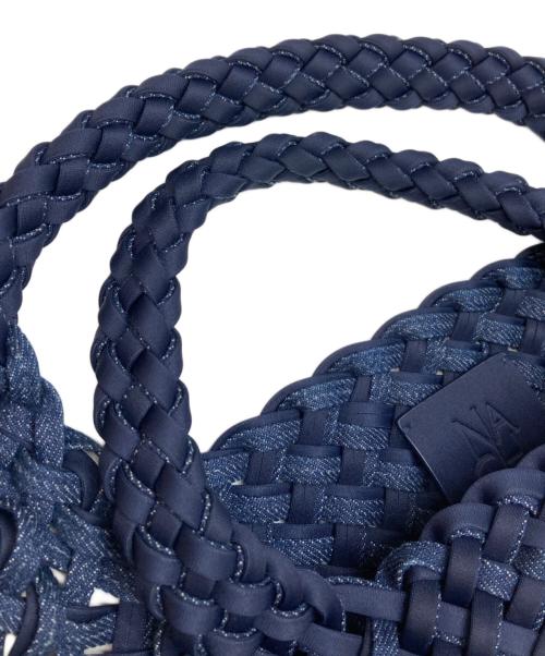 NAGHEDI（ナゲディ）NAGHEDI (ナゲディ) St. Barths Medium Tote インディゴの古着・服飾アイテム
