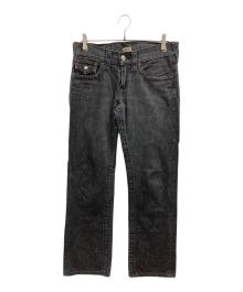 TRUE RELIGION（トゥルー レリジョン）の古着「RICKY デニムパンツ」｜ブラック