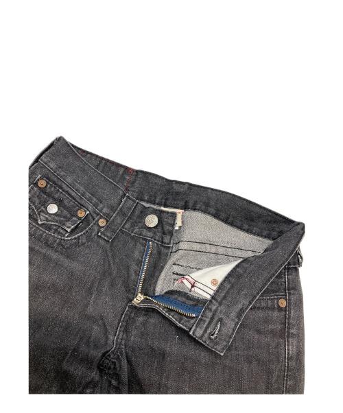 TRUE RELIGION（トゥルー レリジョン）TRUE RELIGION (トゥルー レリジョン) RICKY デニムパンツ ブラック サイズ:W30の古着・服飾アイテム