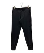 Y'sワイズ）の古着「ウール裾ジップパンツ」｜ブラック