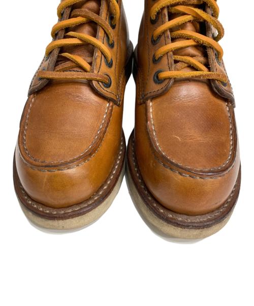 RED WING（レッドウィング）RED WING (レッドウィング) アイリッシュセッター クラシック・モックトゥ ブラウン サイズ:22の古着・服飾アイテム