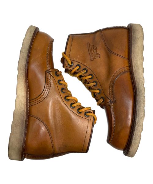 RED WING（レッドウィング）RED WING (レッドウィング) アイリッシュセッター クラシック・モックトゥ ブラウン サイズ:22の古着・服飾アイテム
