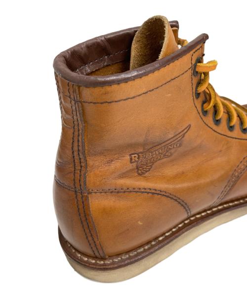 RED WING（レッドウィング）RED WING (レッドウィング) アイリッシュセッター クラシック・モックトゥ ブラウン サイズ:22の古着・服飾アイテム