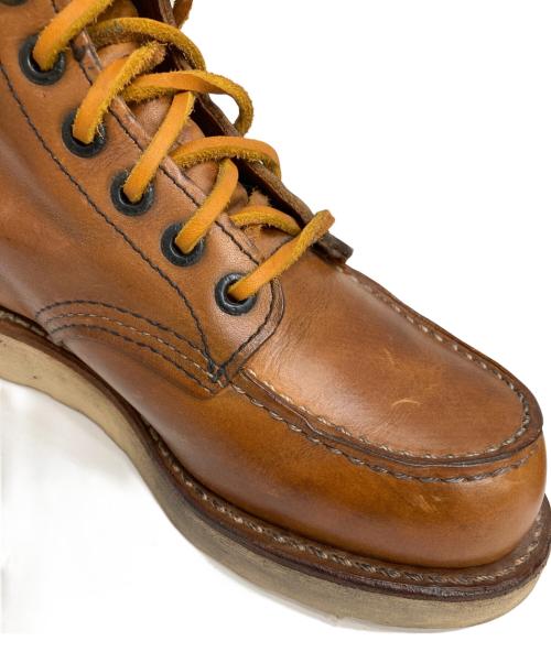 RED WING（レッドウィング）RED WING (レッドウィング) アイリッシュセッター クラシック・モックトゥ ブラウン サイズ:22の古着・服飾アイテム