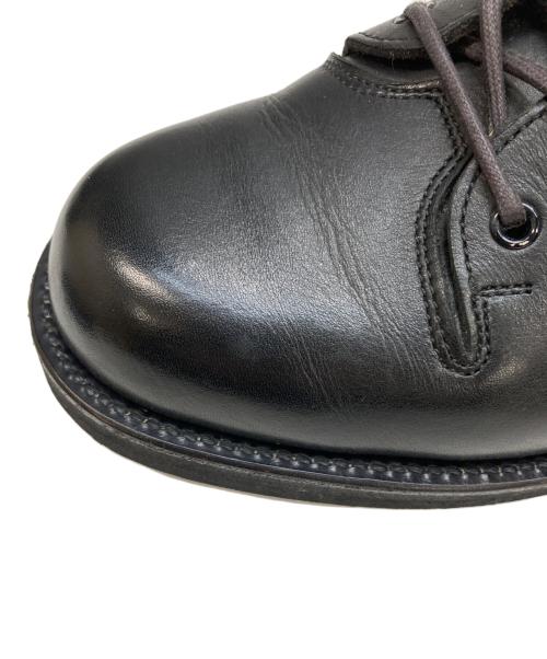 Y's for men（ワイズフォーメン）Y's for men (ワイズフォーメン) レースアップショートブーツ ブラック サイズ:4の古着・服飾アイテム
