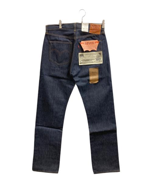 LEVI'S（リーバイス）LEVI'S (リーバイス) S501XX デニムパンツ　99年 ボタン裏刻印 555 バレンシア工場 USA製 BIGE　デッドストック フラッシャー付き インディゴ サイズ:W34 未使用品の古着・服飾アイテム