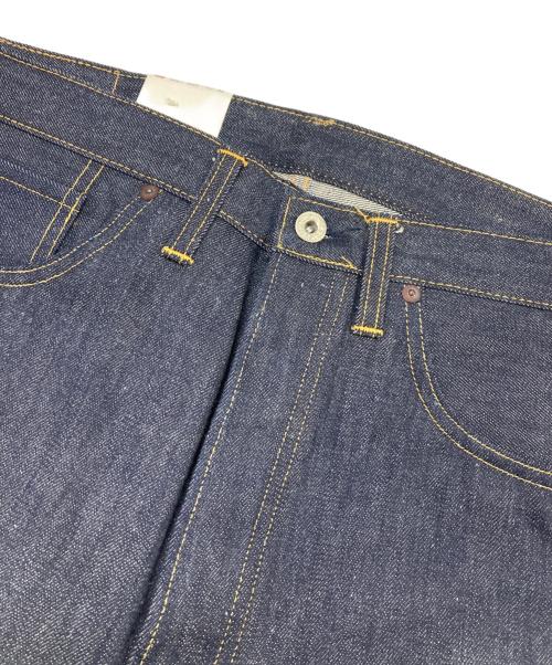 LEVI'S（リーバイス）LEVI'S (リーバイス) S501XX デニムパンツ　99年 ボタン裏刻印 555 バレンシア工場 USA製 BIGE　デッドストック フラッシャー付き インディゴ サイズ:W34 未使用品の古着・服飾アイテム