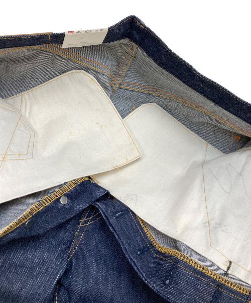 LEVI'S（リーバイス）LEVI'S (リーバイス) S501XX デニムパンツ　99年 ボタン裏刻印 555 バレンシア工場 USA製 BIGE　デッドストック フラッシャー付き インディゴ サイズ:W34 未使用品の古着・服飾アイテム