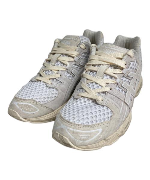 asics（アシックス）asics (アシックス) ENNOY (エンノイ) Gel-Nimbus 9 ホワイト×クリーム サイズ:28の古着・服飾アイテム