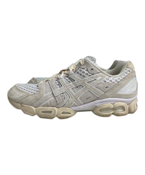 asics（アシックス）asics (アシックス) ENNOY (エンノイ) Gel-Nimbus 9 ホワイト×クリーム サイズ:28の古着・服飾アイテム
